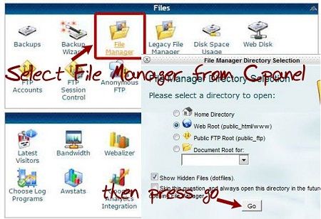 select File Manager