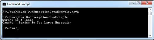 creating-own-exception-in-java-example