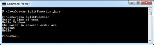 Split Function In Java With Example