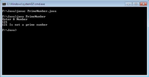 Prime Number Series Program In Java
