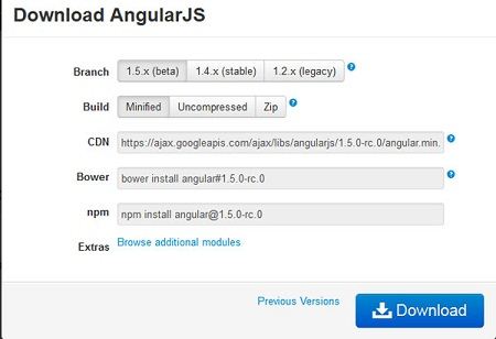 AngularJS Download