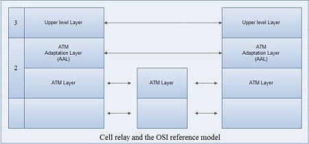 Cell-relay and the OSI Reference Model