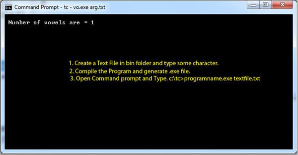 Write a Program to Count Vowels in a File Using File Handling 