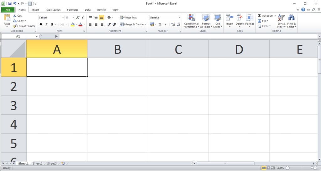 Zoom IN/OUT in Excel 2010 - Computer Notes