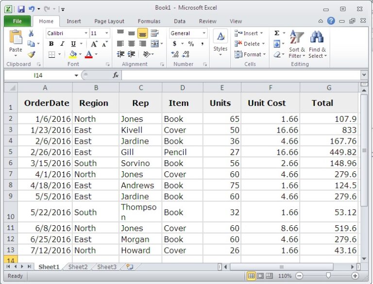 Navigating Within the Workbook - Computer Notes