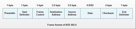 Frame Format of IEEE 802.4