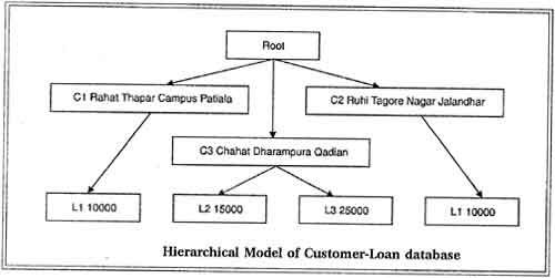 Hierarchical Model of Customer Loan Database