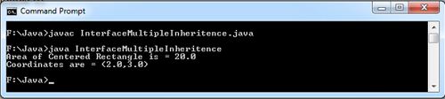 Interface Multiple Inheritance Java Example