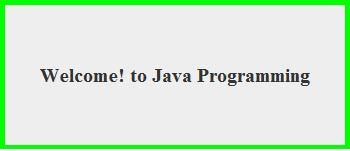 JWindow class in Java Swing Example