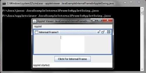 JDesktopPane in Java Swing Example