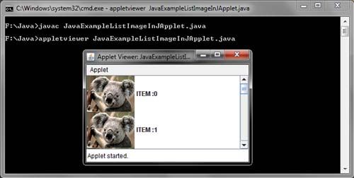 Java - Add an image to a JList item