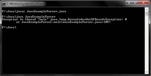 xml parsers Java Example
