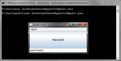 Sound in Java Swing Example