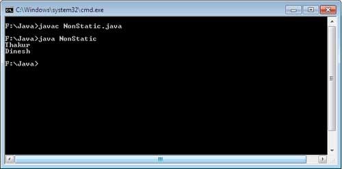 Non-Static Block in Java Example