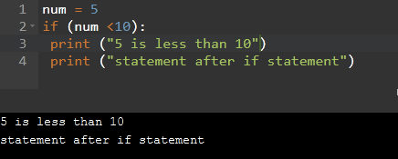 Python if Statement