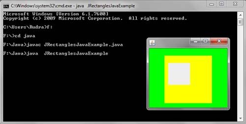 Draw Rectangles in Java Swing Example