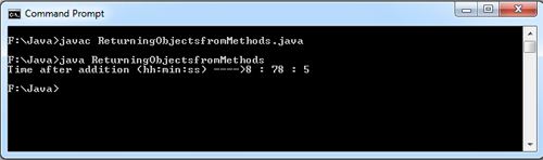 Returning Objects from Methods in Java