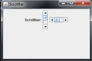 Scrollbar Example