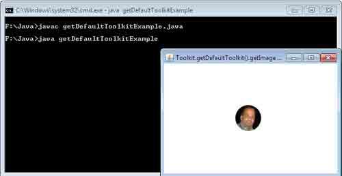 Toolkit.getDefaultToolkit().getImage in Java Example