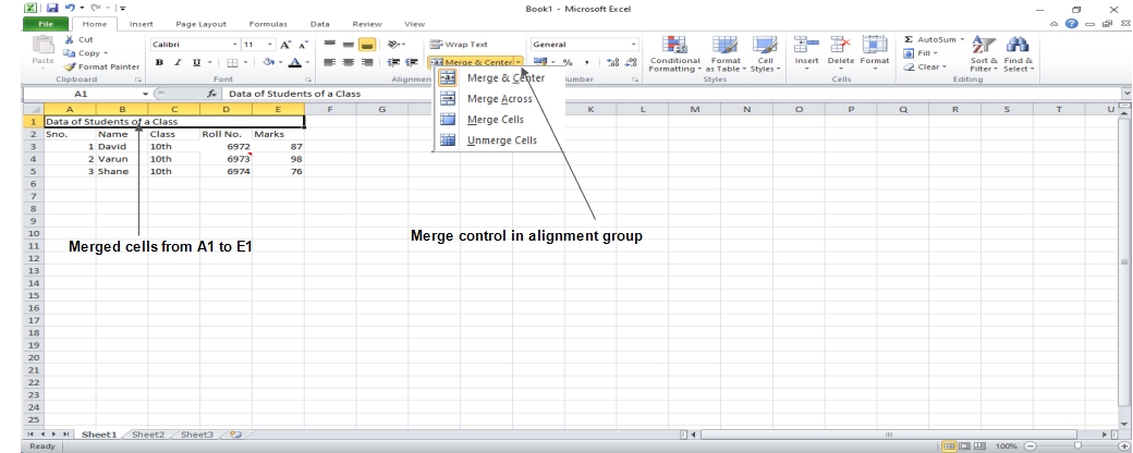 merge control in alignment group